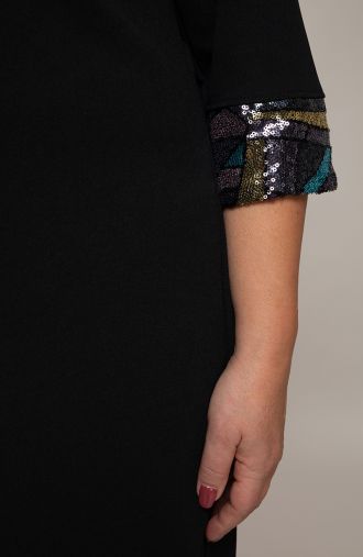 Elegantes Pailletten-Mosaik-Kleid