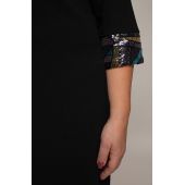 Elegantes Pailletten-Mosaik-Kleid