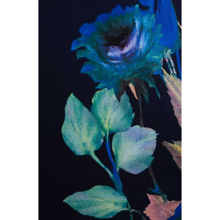 copy of Prosta sukienka niebieskie kwiatki