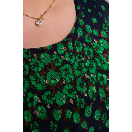 Asymetryczna sukienka amarantowe ombre